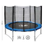 Tappeto Elastico Diametro 400 Max 150 kg Bambini Rete Sicurezza Trampolino Gioco