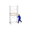 Ponteggio-Altezza-3.6-mt-Trabattello-in-Alluminio-con-Ruote-Scala-Marchetti