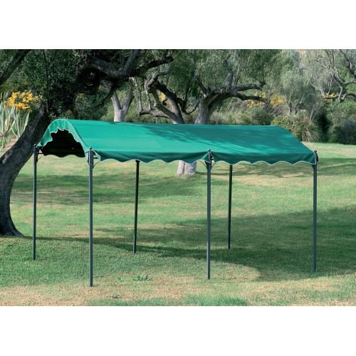 Gazebo-3x4-Carport-PVC-da-Giardino-Tendone-Garage-Box-Auto-Parcheggio-Macchina
