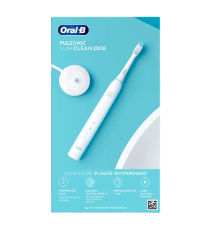 Oral-B-Pulsonic-Slim-Clean-2000-Adulto-Spazzolino-elettrico-sonico-Bianco