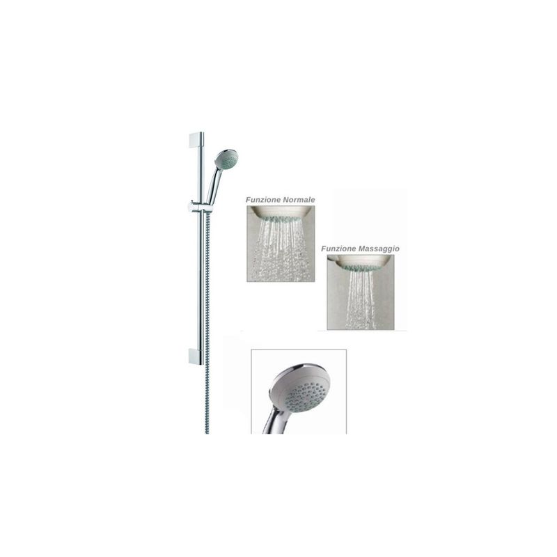 Asta-Sali-Scendi-Doccia-Hansgrohe-Colonna-con-Doccetta-Grohe-Anticalcare-2-Getti