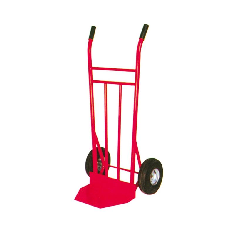 Carrello-2-Ruote-Pneumatiche-Portatutto-Multiuso-Portapacchi-Trasporto-Bravetta