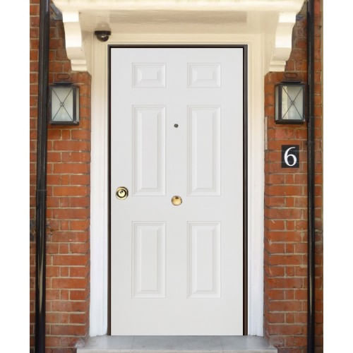 Porta-Blindata-per-Esterno-Interno-Bianca-Portone-Portoncino-Classe-3-4-Ingresso