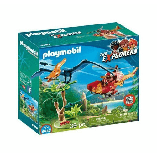 PLAYMOBIL 9430 ELICOTTERO E PYRODATTILO