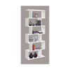 Mobile-Libreria-80-Bianca-Lucido-Ripiani-Design-a-Giorno-Parete-Modulare-Studio