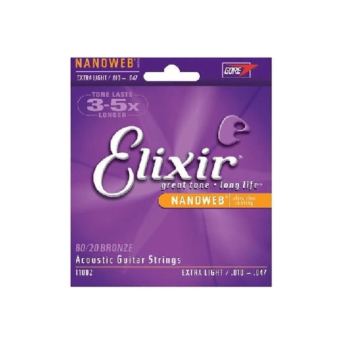 Elixir-Muta-Corde-Chitarra-Acustica-Elixir-11002-Acoustic-80-20-Bronze-Nanowe