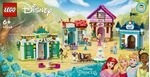 LEGO-Disney-Princess-43246-l-Avventura-al-Mercato-Principesse-Disney-Giochi-Bambini-6--Citta--da-Costruire-e-4-Mini-Bamboline