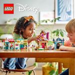 LEGO-Disney-Princess-43246-l-Avventura-al-Mercato-Principesse-Disney-Giochi-Bambini-6--Citta--da-Costruire-e-4-Mini-Bamboline