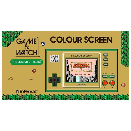 Nintendo-Game-and-Watch--The-Legend-of-Zelda-Children-s-game-console