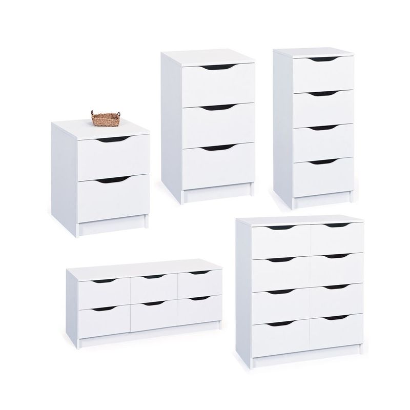 Mobiletto-Cassettiera-40-cm-3-Cassetti-Bianca-Mobile-Settimino-Comodino-in-Legno