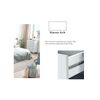 Cassettiera-Como-Bianco-4-Cassetti-Cassettone-Camera-Letto-Cameretta-Settimino