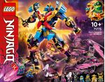 LEGO-Ninjago-71775-MECH-Samurai-X-di-Nya-Serie-TV-Crystallized-con-Action-Figure-e-9-Minifigure-Giochi-per-Bambini-10--Anni