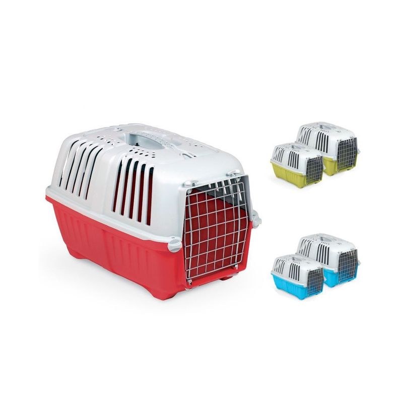 Trasportino-per-Cani-Gatti-Conigli-Auto-Gabbia-Taglia-Piccola-Media-Trasporto