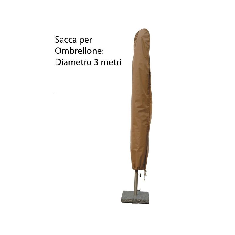 Sacca-Copri-Ombrellone-Diametro-3-mt-Palo-Centrale-da-Esterno-Impermeabile-Telo