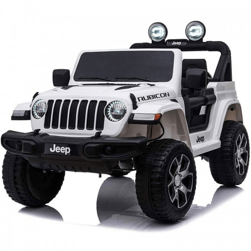 Jeep-Rubicon-Bianco-Macchina-Elettrica-a-Batteria-12-V-Telecomando