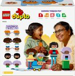 LEGO-DUPLO-10423-Persone-da-Costruire-con-Grandi-Emozioni-Gioco-per-Bambini-3--Anni-in-su-con-71-mattoncini-e-5-Personaggi