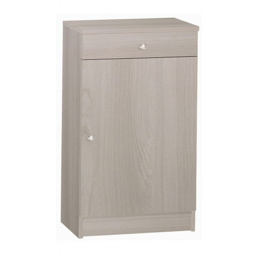 Armadio 1 Anta Olmo Mobile con Cassetto Multiuso Mobiletto Bagno 46x80 cm