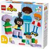 LEGO-DUPLO-10423-Persone-da-Costruire-con-Grandi-Emozioni-Gioco-per-Bambini-3--Anni-in-su-con-71-mattoncini-e-5-Personaggi