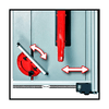 Einhell-Sega-Circolare-Lama-250-da-Banco-con-Prolunghe-Professionale-Elettrica