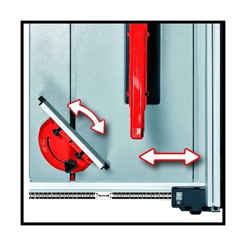Einhell-Sega-Circolare-Lama-250-da-Banco-con-Prolunghe-Professionale-Elettrica