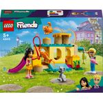 LEGO Friends 42612 Avventure nel Parco Giochi dei Gatti, Giocattolo con Animali e Mini Bamboline