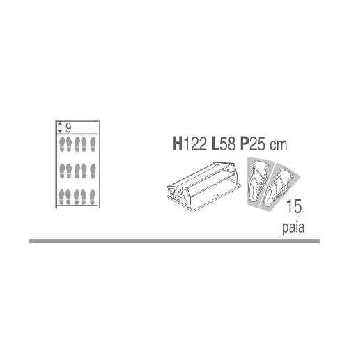 Scarpiera-Slim-Grigio-3-Ante-Ribalta-con-Cassetto-Portascarpe-Mobile-Salvaspazio