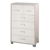 Settimino-Alto-Como-70-Bianco-Olmo-6-Cassetti-Cassettiera-Camera-da-Letto-Mobile