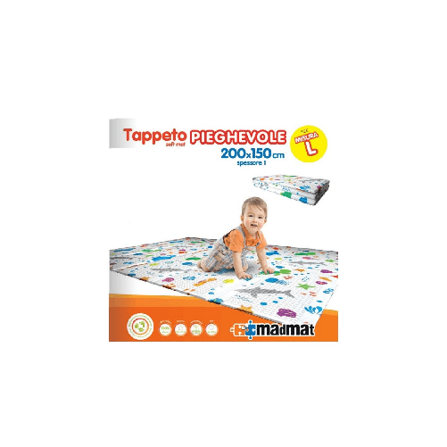 Tappeto-per-Bambini-200x150-Pieghevole-Antiscivolo-Soft-Oceano-Gioco-Cameretta
