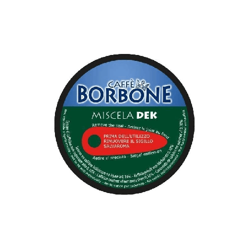 Caffè BORBONE 50 capsule nescafè DOLCE GUSTO miscela dek decaffeinato