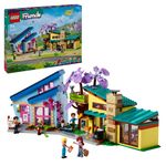 LEGO-Friends-42620-Le-Case-di-Olly-e-Paisley-Giochi-per-Bambini-di-7--Anni-con-2-Case-Giocattolo-da-Costruire-e-6-Personaggi