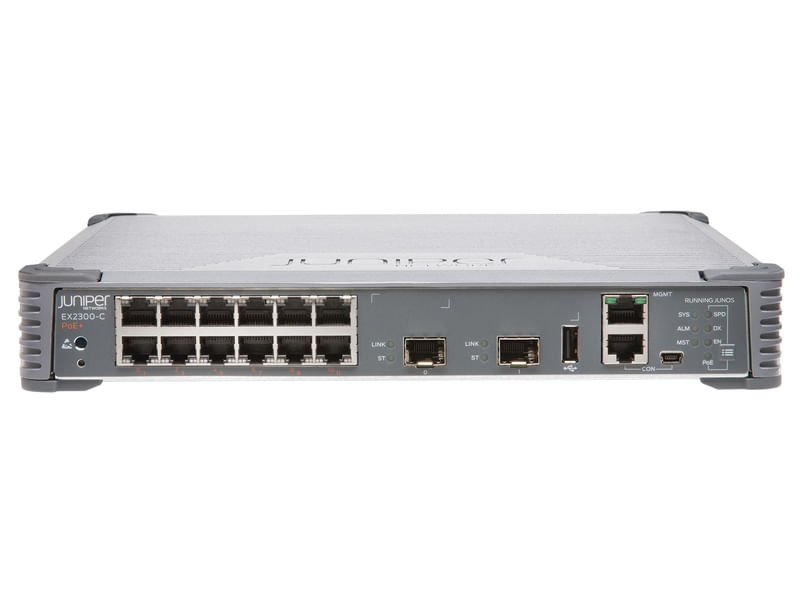 Juniper-EX2300-C-Gestito-L2-L3-Gigabit-Ethernet--10-100-1000--Supporto-Power-over-Ethernet--PoE--1U-Grigio