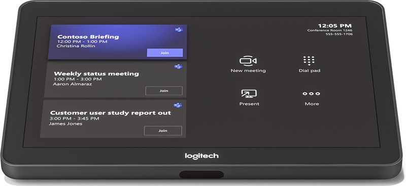 Logitech-Tap-Base-Bundle-sistema-di-conferenza-Collegamento-ethernet-LAN-Multipoint-Control-Unit--MCU-