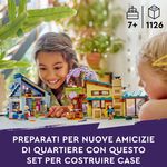 LEGO-Friends-42620-Le-Case-di-Olly-e-Paisley-Giochi-per-Bambini-di-7--Anni-con-2-Case-Giocattolo-da-Costruire-e-6-Personaggi