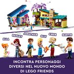 LEGO-Friends-42620-Le-Case-di-Olly-e-Paisley-Giochi-per-Bambini-di-7--Anni-con-2-Case-Giocattolo-da-Costruire-e-6-Personaggi