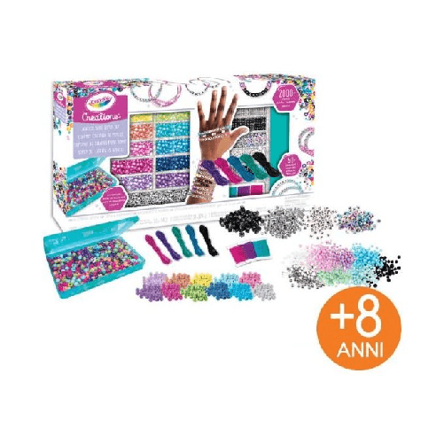 Crayola-Bigiotteria-Giocattolo-Creations-Super-Set-Lettere-e-Gioielli