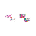 Globo Set Bambola Wtoy Principessa con Carrozza Unicorno