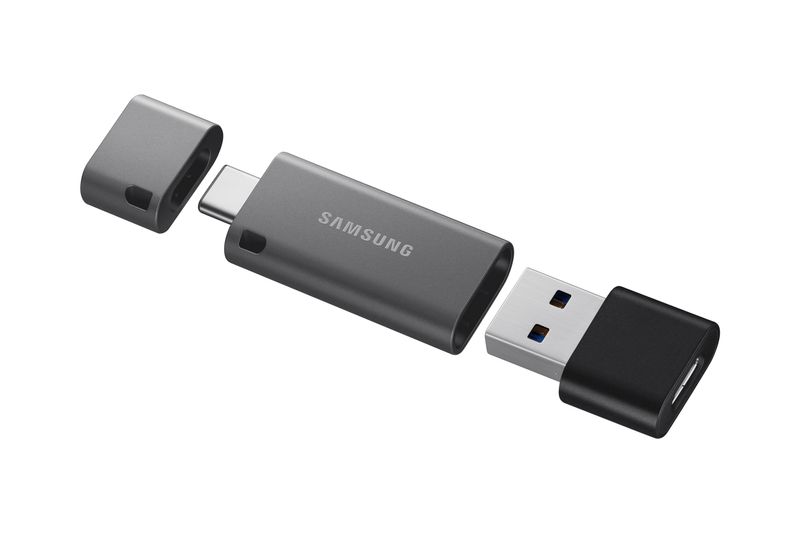 Samsung-Duo-Plus-Chiavetta-Usb-32Gb-Usb-Tipo-C-3.2-Gen-1-Nero-Grigio
