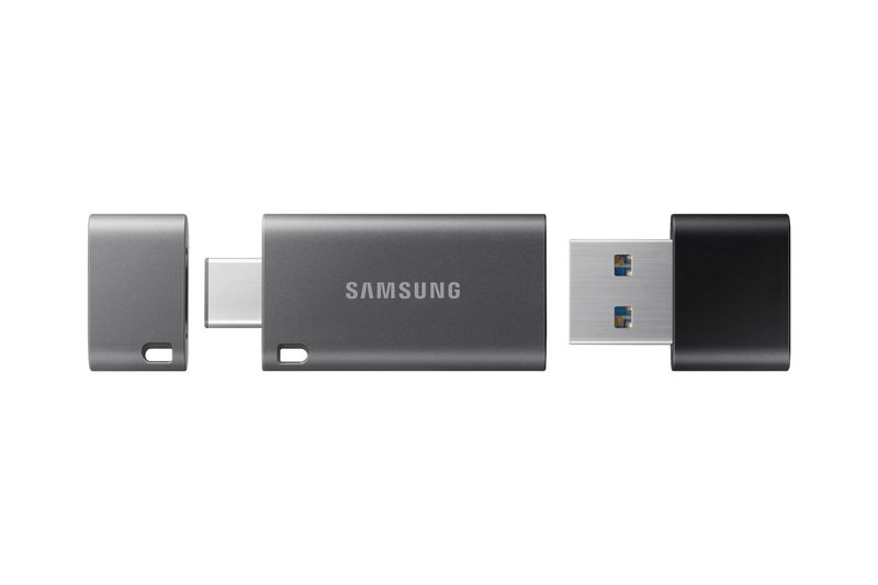 Samsung-Duo-Plus-Chiavetta-Usb-32Gb-Usb-Tipo-C-3.2-Gen-1-Nero-Grigio