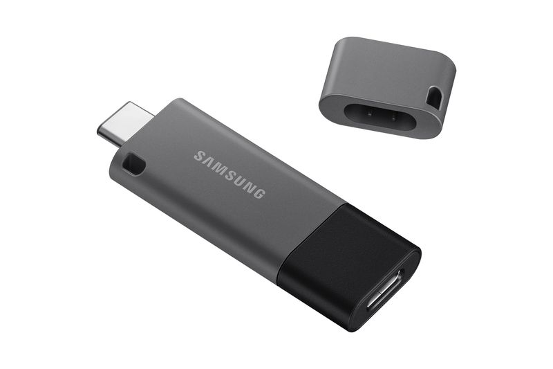 Samsung-Duo-Plus-Chiavetta-Usb-32Gb-Usb-Tipo-C-3.2-Gen-1-Nero-Grigio