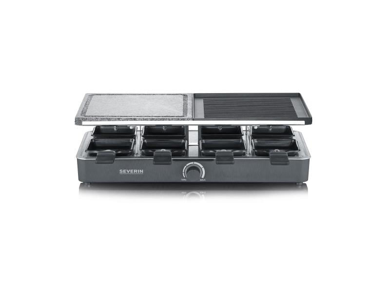 Severin-RG-2376-griglia-per-raclette-8-persona-e--1300-W-Nero