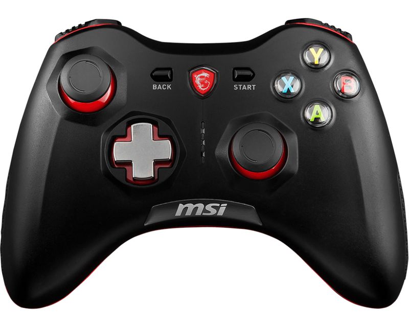 MSI-Force-GC30-Gamepad-Android-PC-Analogico-Digitale-Usb-2.0-Nero