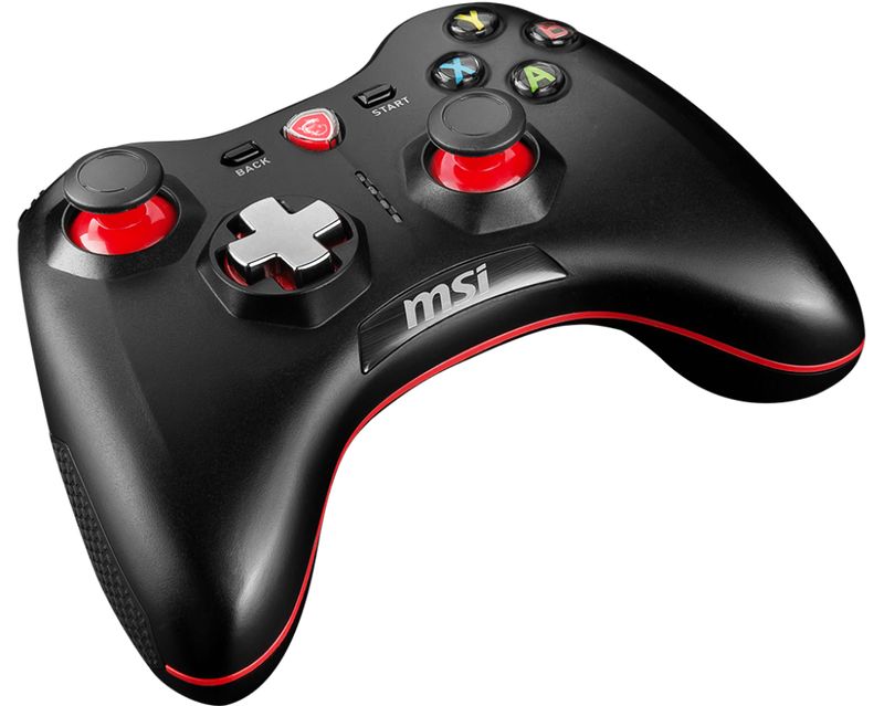 MSI-Force-GC30-Gamepad-Android-PC-Analogico-Digitale-Usb-2.0-Nero