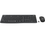 Logitech-MK295-Silent-Wireless-Combo-tastiera-Mouse-incluso-USB-QWERTY-Nordic-Grafite