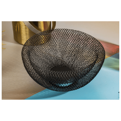Frescura-Cestino-Pane-Frutta-Filo-Nero-25cm