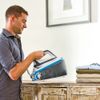 Polti-Vaporella-Instant-VI50.40-Ferro-da-stiro-generatore-di-vapore-Instant-Steam-8-Bar-pump-4-programmi-di-stiratura-e-funzione-Eco-Grigio-Blu