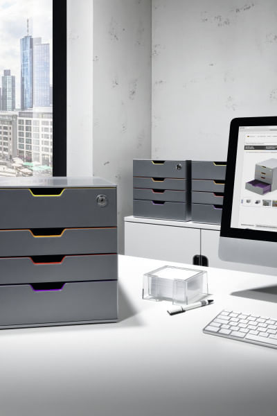 Durable-VARICOLOR-Grigio-Plastica