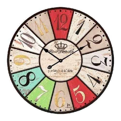 Lowell-14850-orologio-da-parete-Cerchio-Multicolore