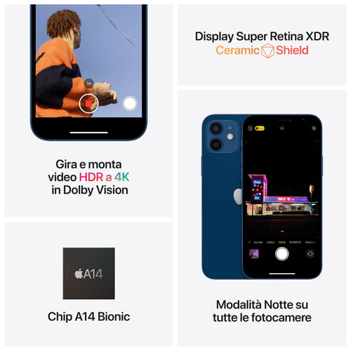 Apple-iPhone-12-mini-256GB---Nero