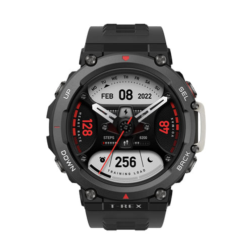 Amazfit-T-Rex-2-1.39---GPS-Sport-Salute-Notifiche-Resistente-e-Impermeabile-10-ATM-Ember-Black
