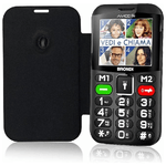 Brondi Amico Chic 6,1 cm (2.4") Nero Telefono cellulare basico